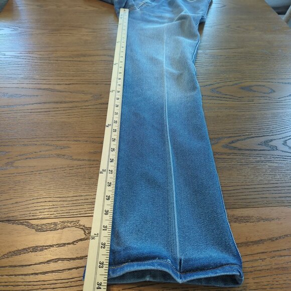 Vintage Y2K Levi’s 517 Boot Cut Jeans Men’s 34‎ x34 Blue Faded Denim - Picture 11 of 16